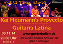 2013 11 08 Plakat Proyecto Guitarra Latina DIN A3 
