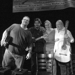 Joscho Stephan, Richard Smith and Kai Heumann. Internationale Gitarrentage Wuppertal. Photo © Dietmar Fritze