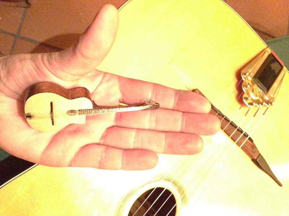 Miniature Selmer-style Guitar