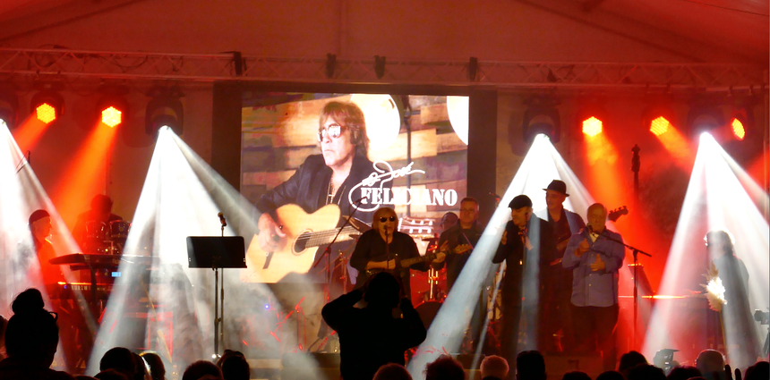 Kai Heumann's Proyecto Guitarra Latina & José Feliciano. Photo©Gitarrenzentrum