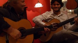  Kai Heumann and Marcelo Rosario. Internationale Gitarrentage Wuppertal. Gitarrenzentrum