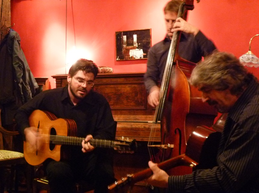 Joscho Stephan Trio. Internationale Gitarrentage Wuppertal. Gitarrenzentrum.