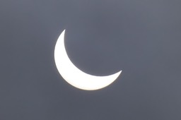 partial solar eclipse. lennep 2015
